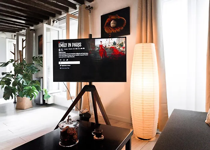 Rustic Charm&dreamhome 40m2 In The Heart Of Paris, Near Pompidou And Notre-dame, Subway 4,8,9 Honeymoon Favourite Apartman Párizs