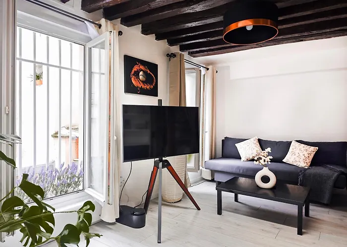 Rustic Charm&dreamhome 40m2 In The Heart Of Paris, Near Pompidou And Notre-dame, Subway 4,8,9 Honeymoon Favourite *